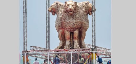 New controversy over Ashoka Pillar in Parliament, opposition raised objections to lions; One leader even said that instead of lions, a statue of a sheep should be installed by the government.